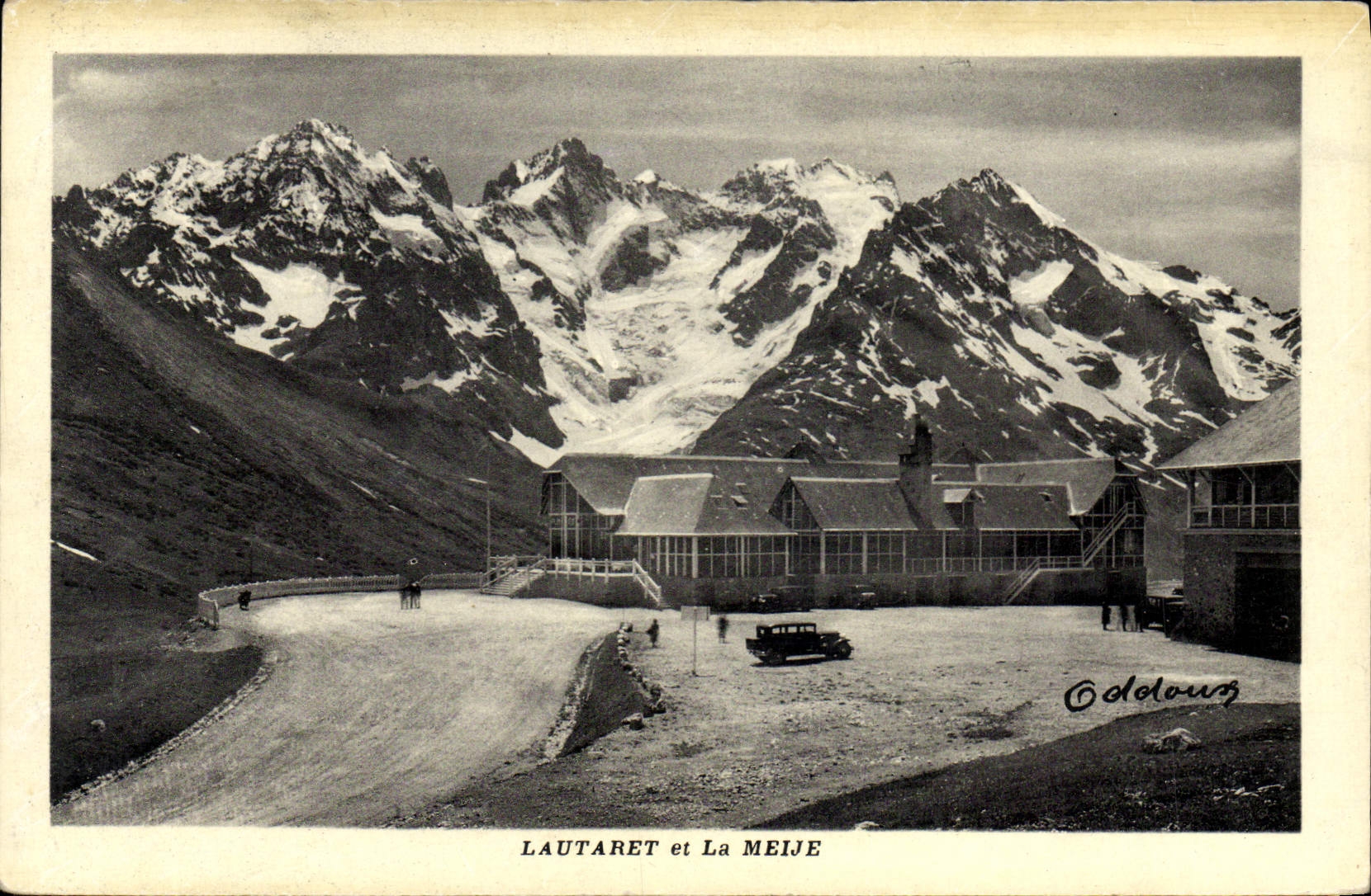 CPA Lautaret et La Meije