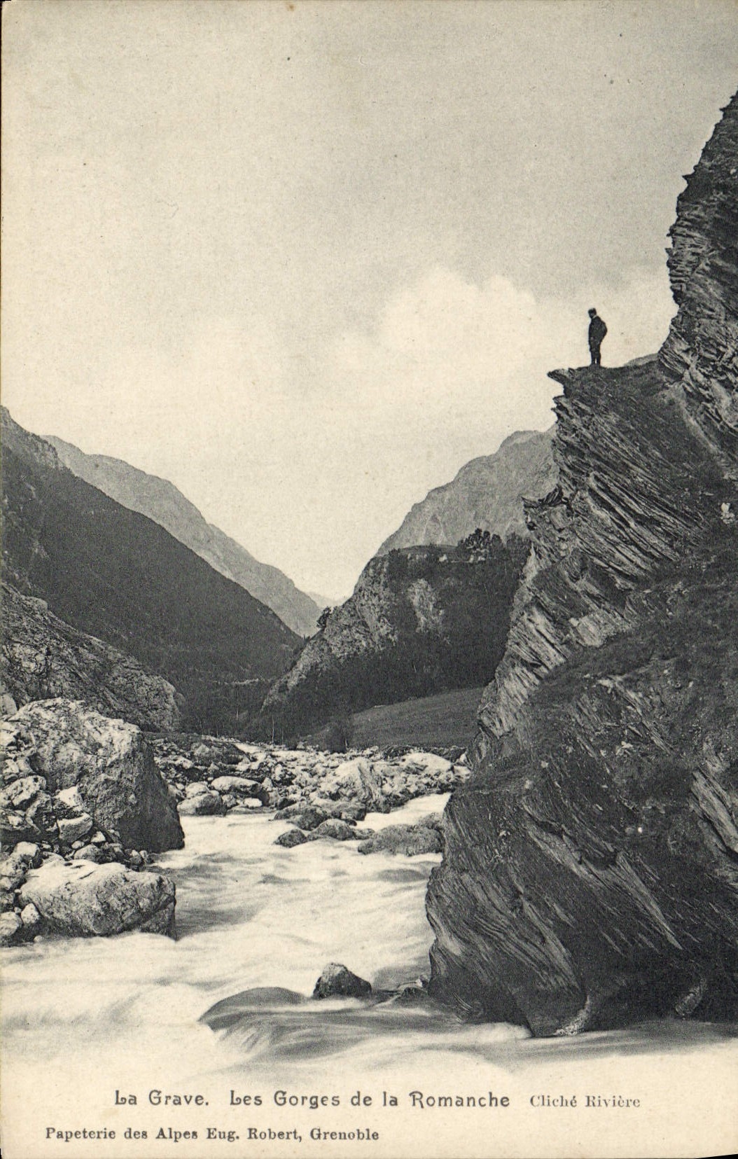 CPA La Grave Les gorges de la Romanche