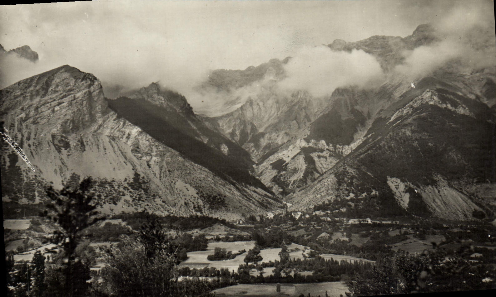 CPM Les Alpes Vallee Du Champsaur Montagne De Ferraud Glaizil