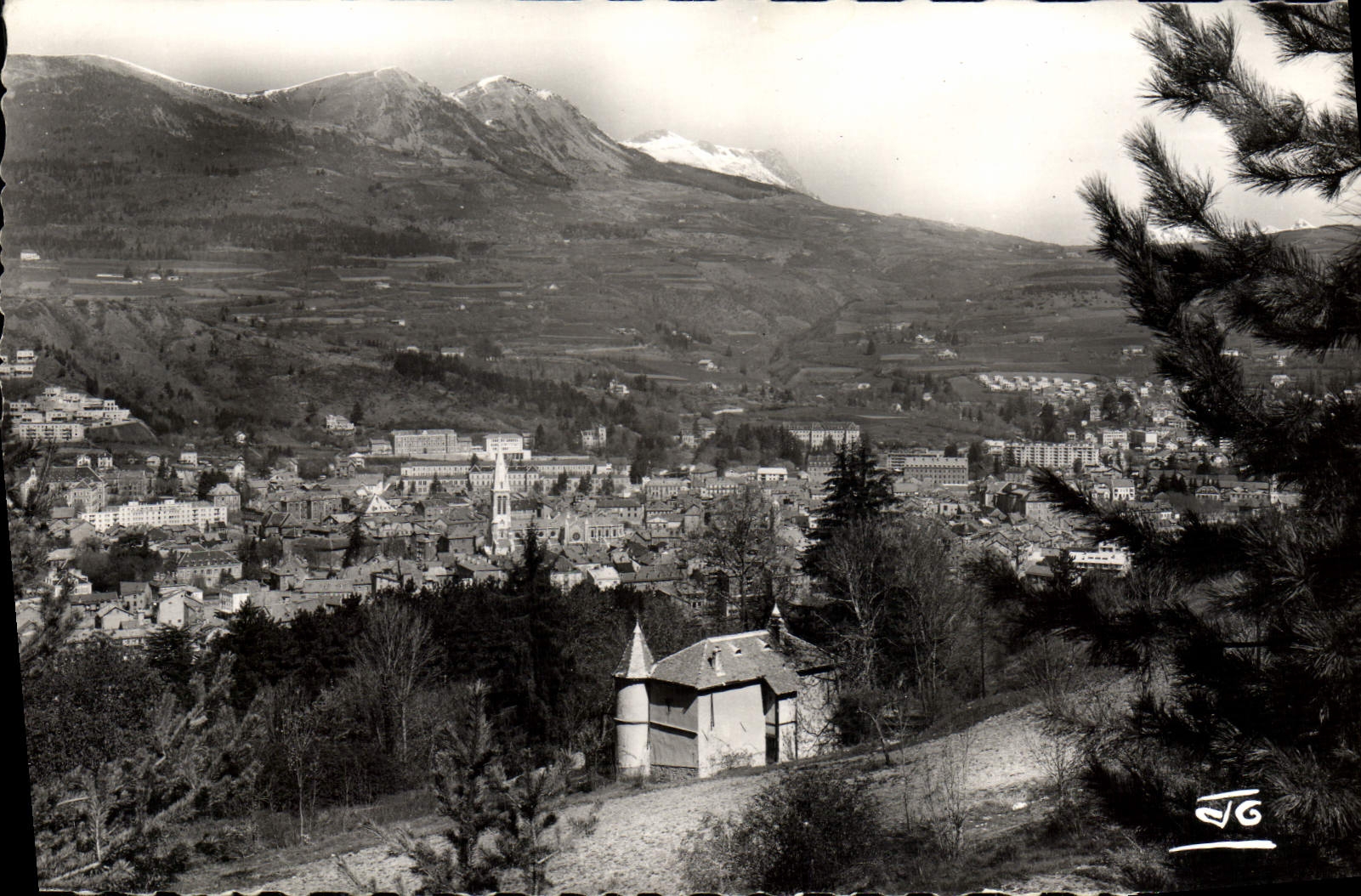 CPM Gap Vue Generale Gleize Route Napoleon Aiguille Col Bayard