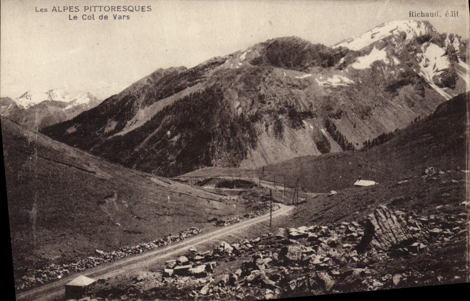 CPA Les Alpes Pittoresques Le Col De Vars