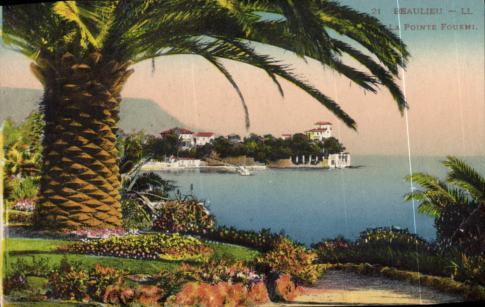 VINTAGE POSTCARD Beaulieu On Sea the point Ants