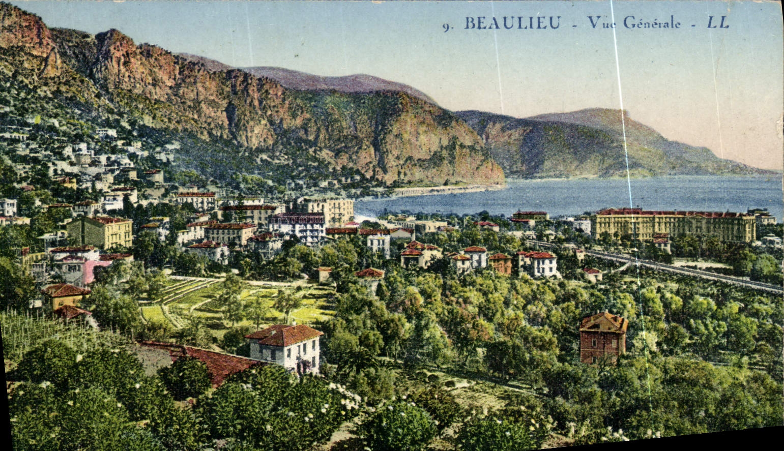 CPA Beaulieu Sur Mer Vue Generale