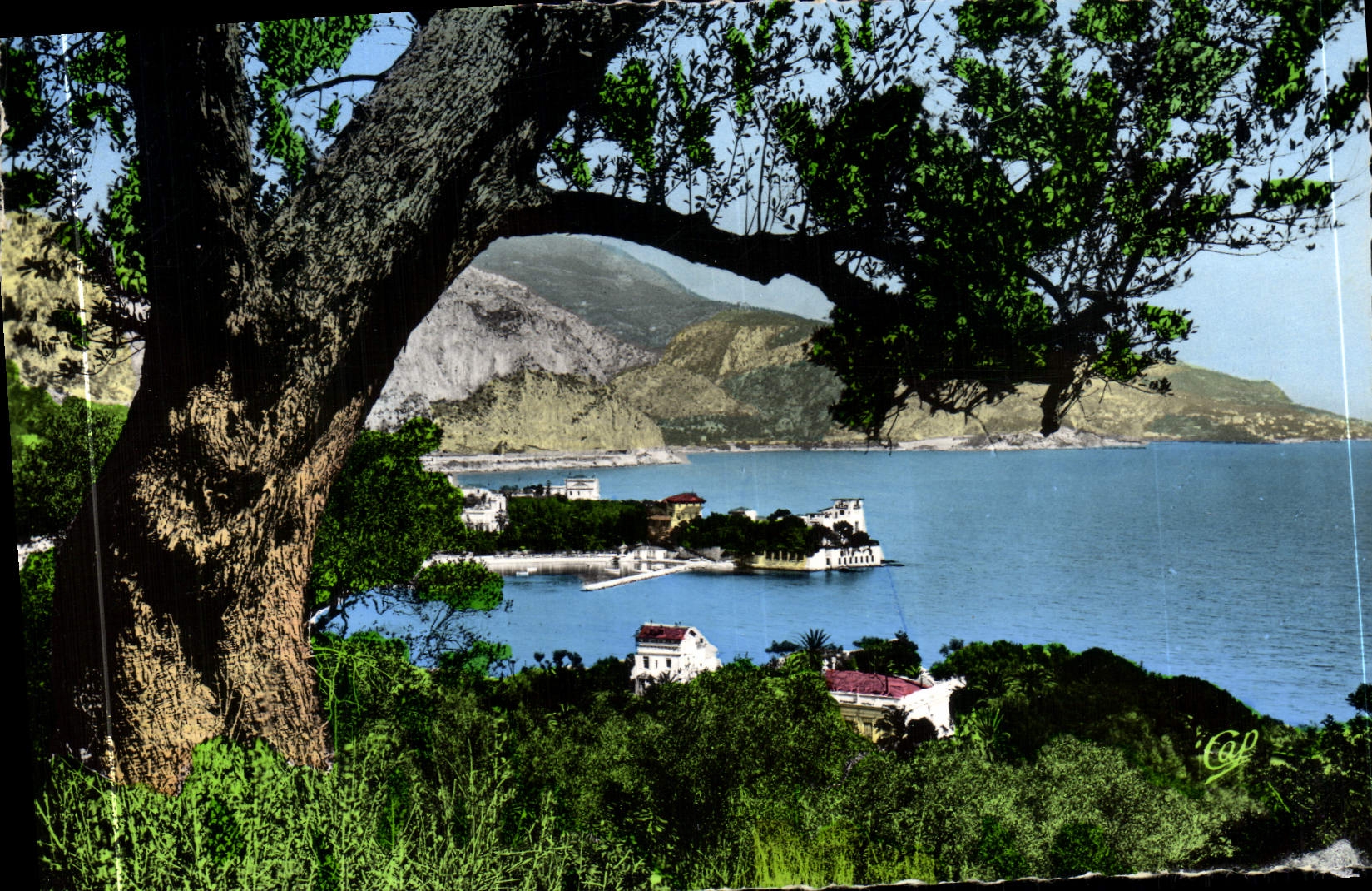 MODERN CARD Beaulieu On Sea the Point Of the Ant