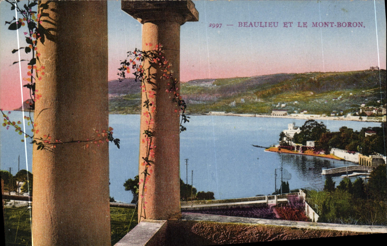 VINTAGE POSTCARD Beaulieu And the Boron Mount