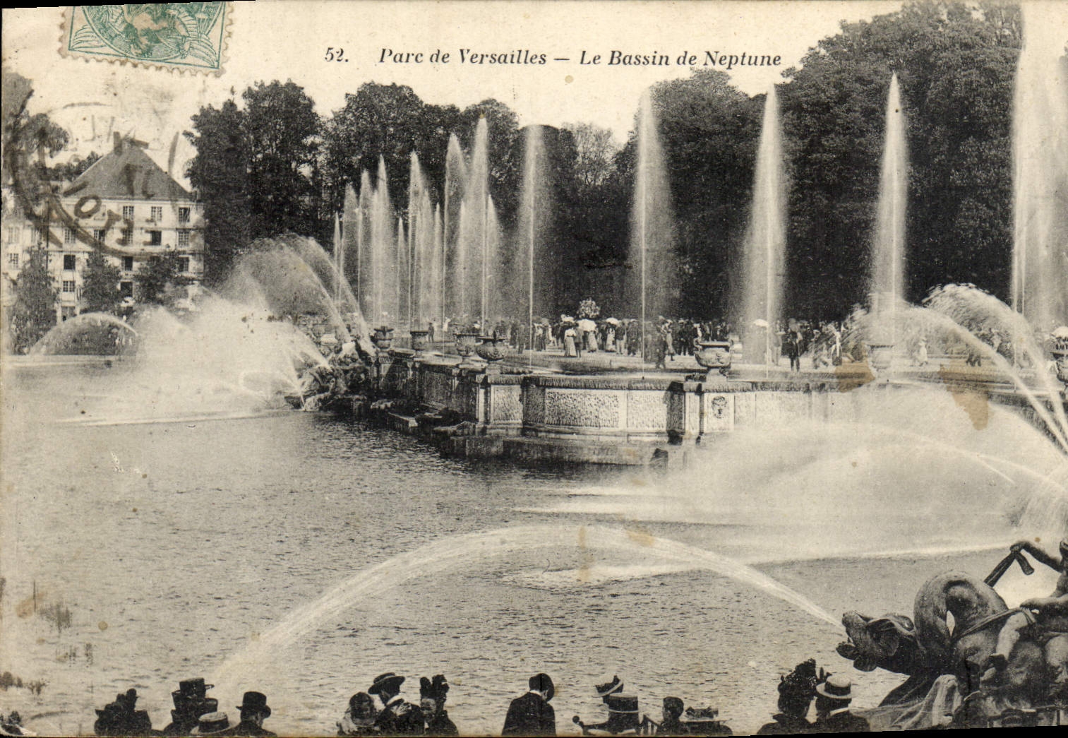 CPA Parc De Versailles Le Bassin De Neptune