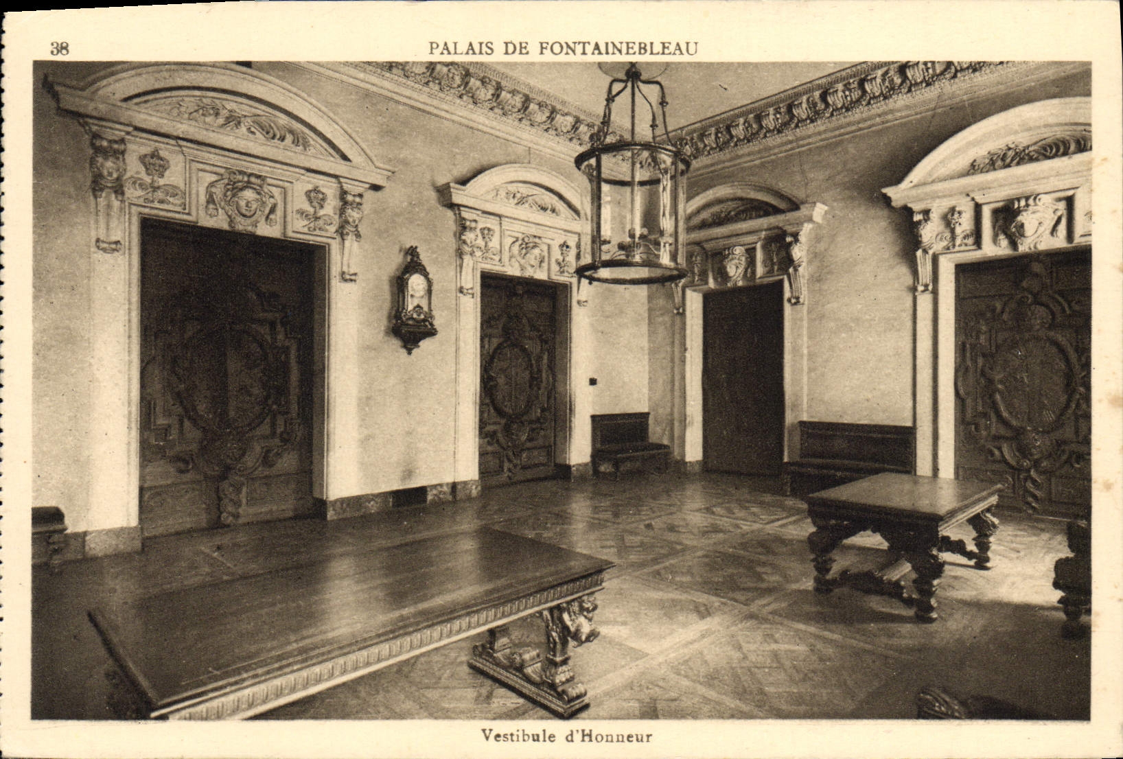 CPA Fontainebleau Vestibule D'Honneur