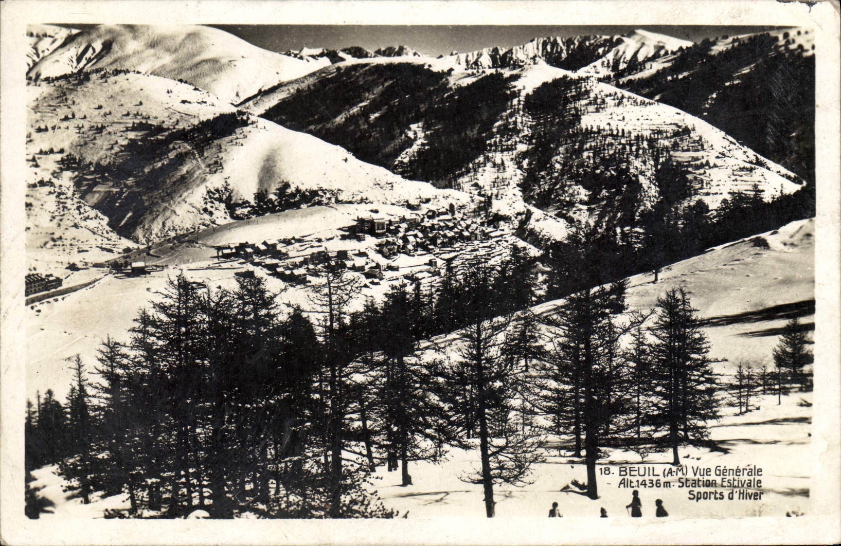 CPM Beuil Vue Generale