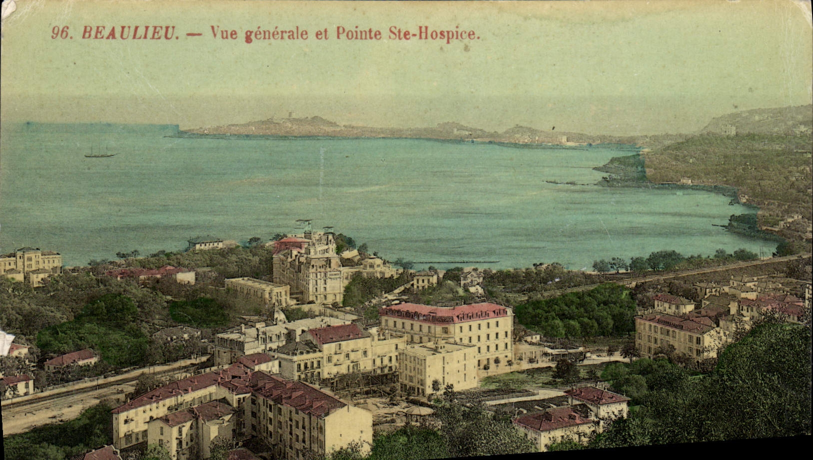 VINTAGE POSTCARD Beaulieu View And Points co. Old people's home