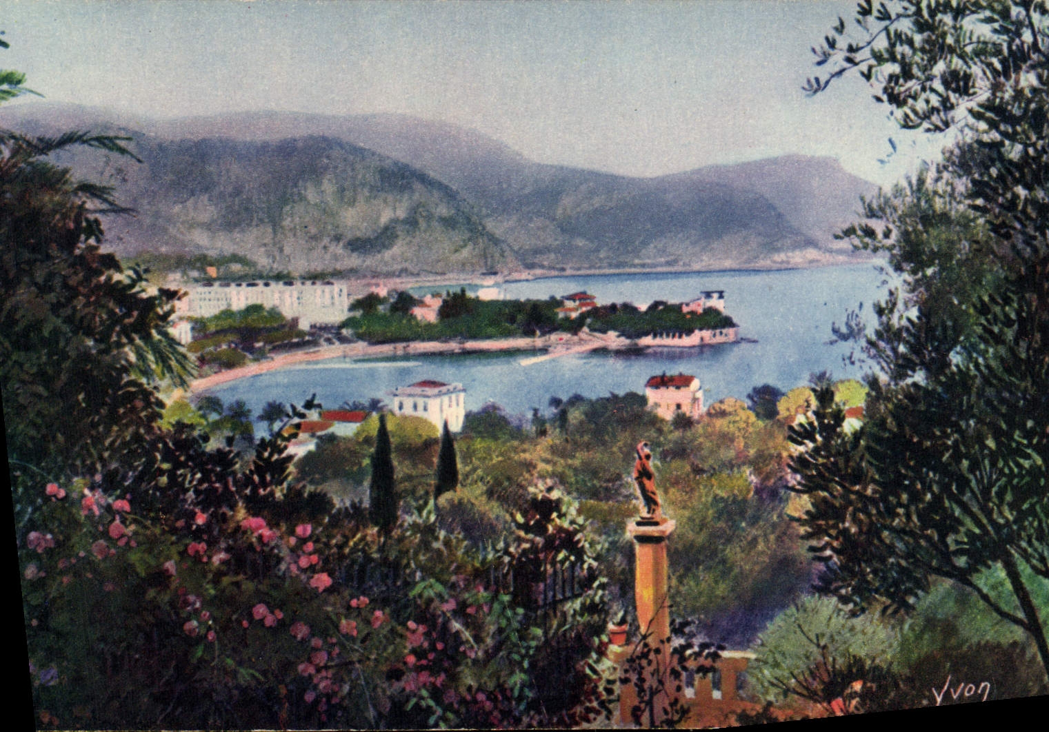 CPA Beaulieu Sur Mer Vue Generale