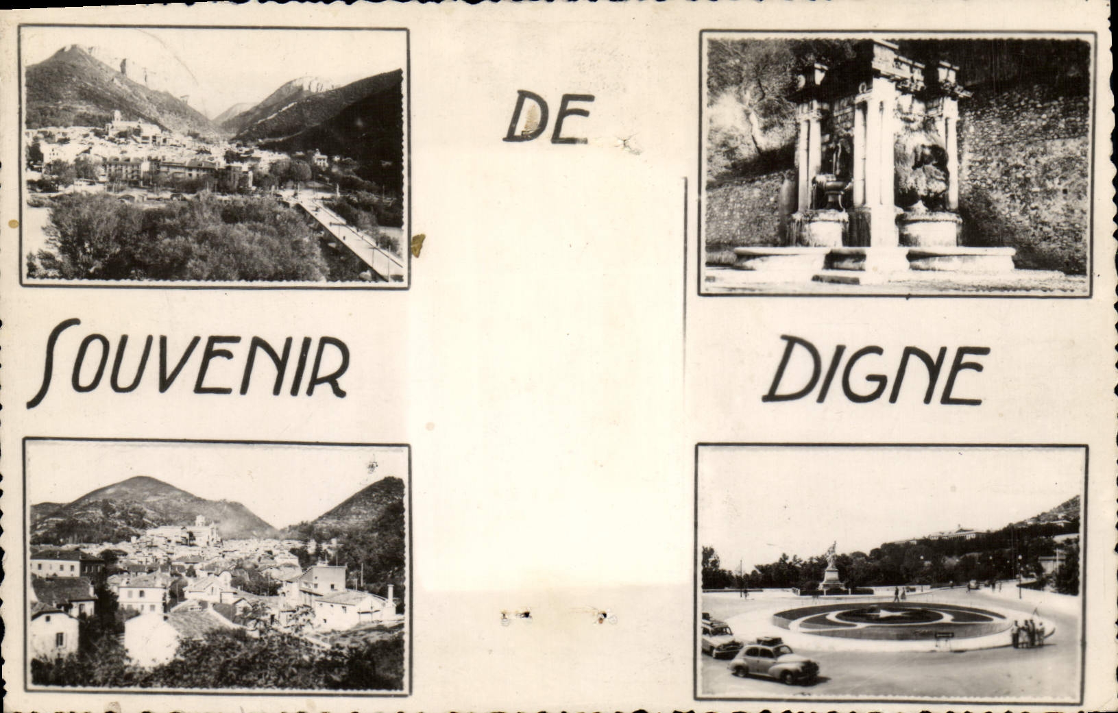 CPM De Souvenir Digne
