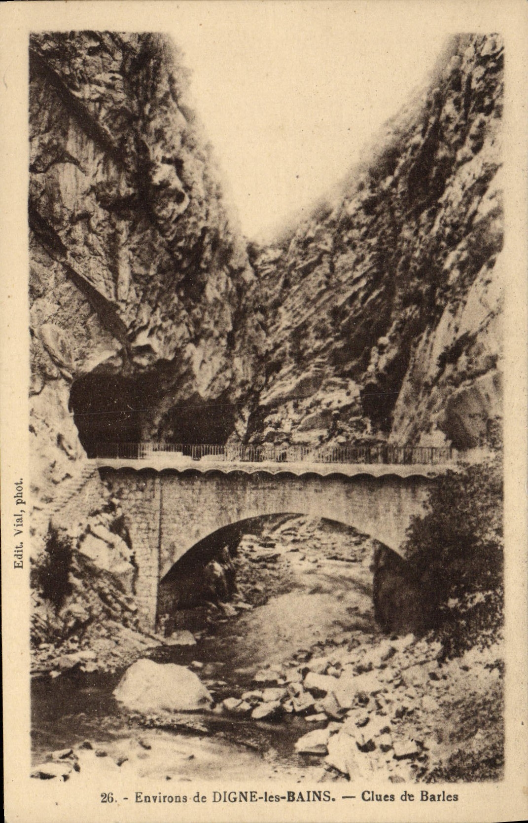 CPA Digne Les Bains Clues De Barles