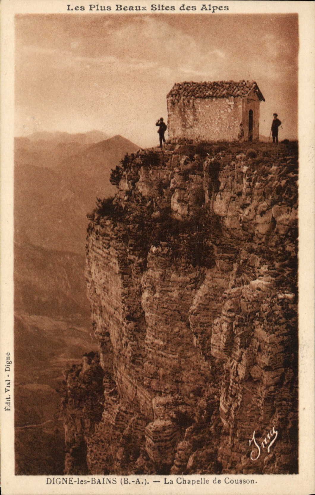 CPA Digne Les Bains La Chapelle De Cousson