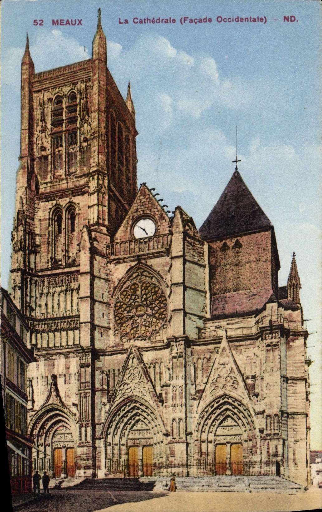 CPA Meaux La Cathedrale