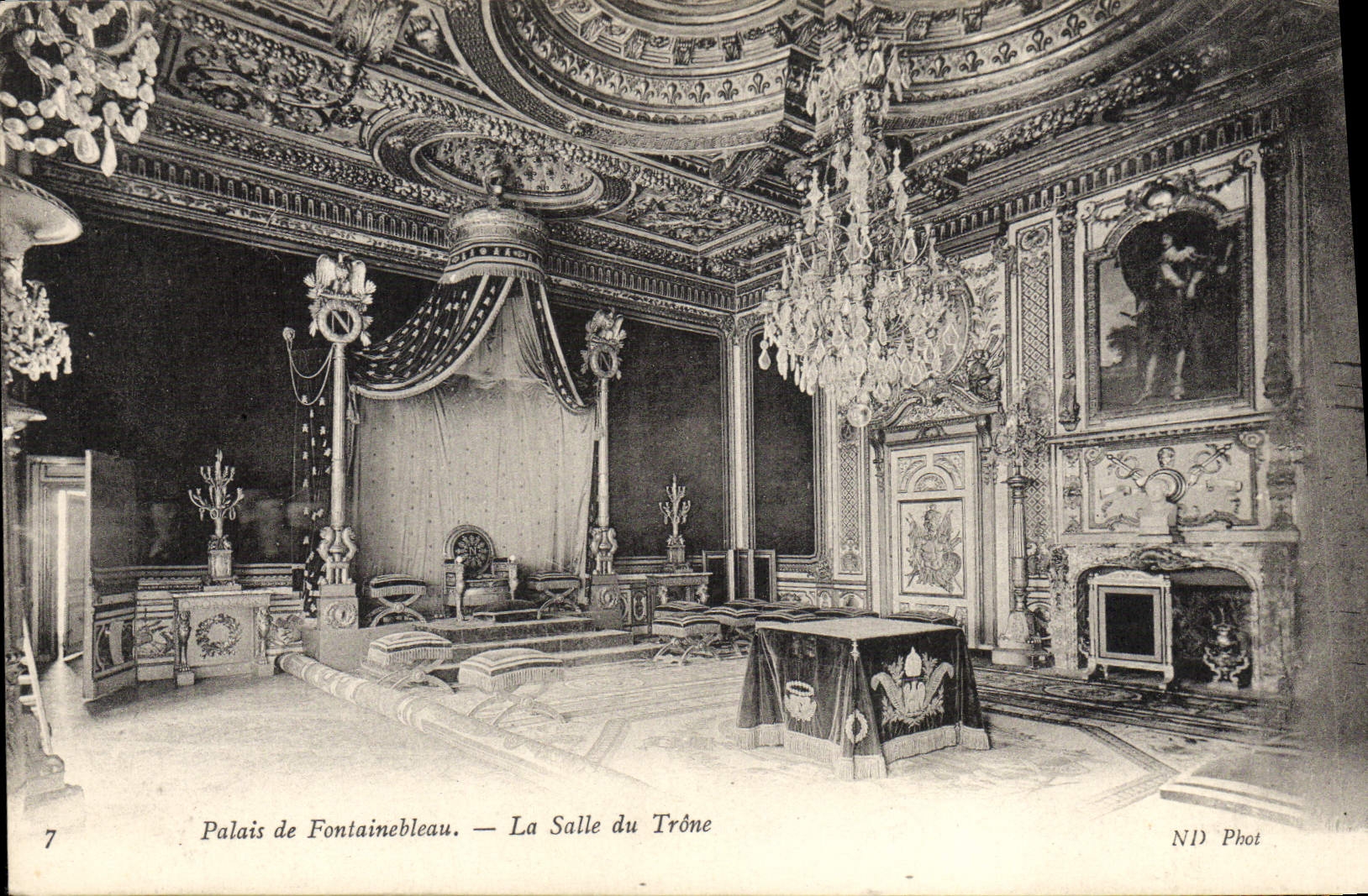 CPA Fontainebleau La Salle Du Trone