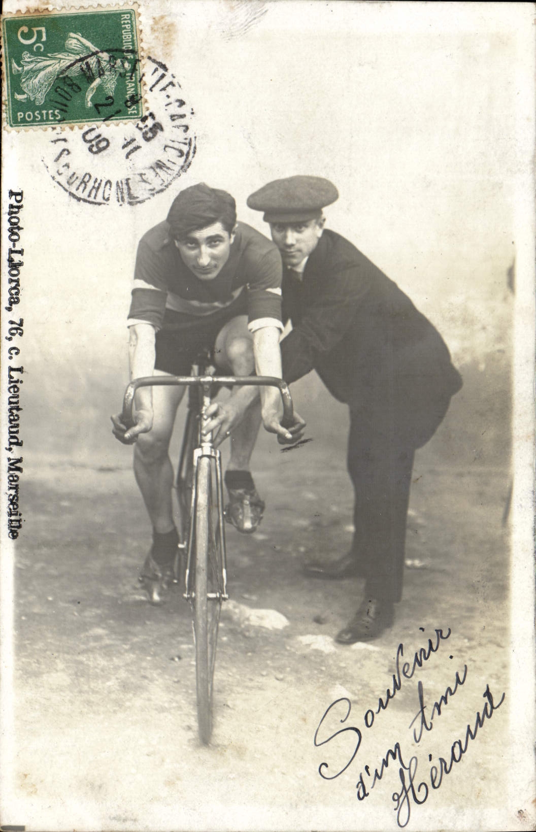 CARTE PHOTO Velo Cycle Cyclisme 