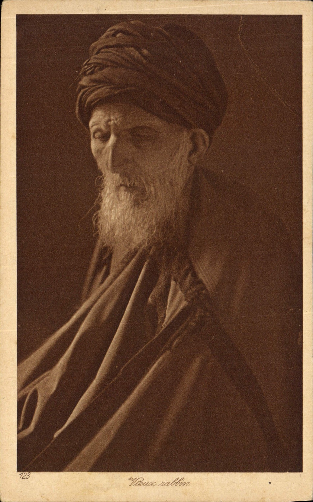 CPA Judaica Vieux Juif 
