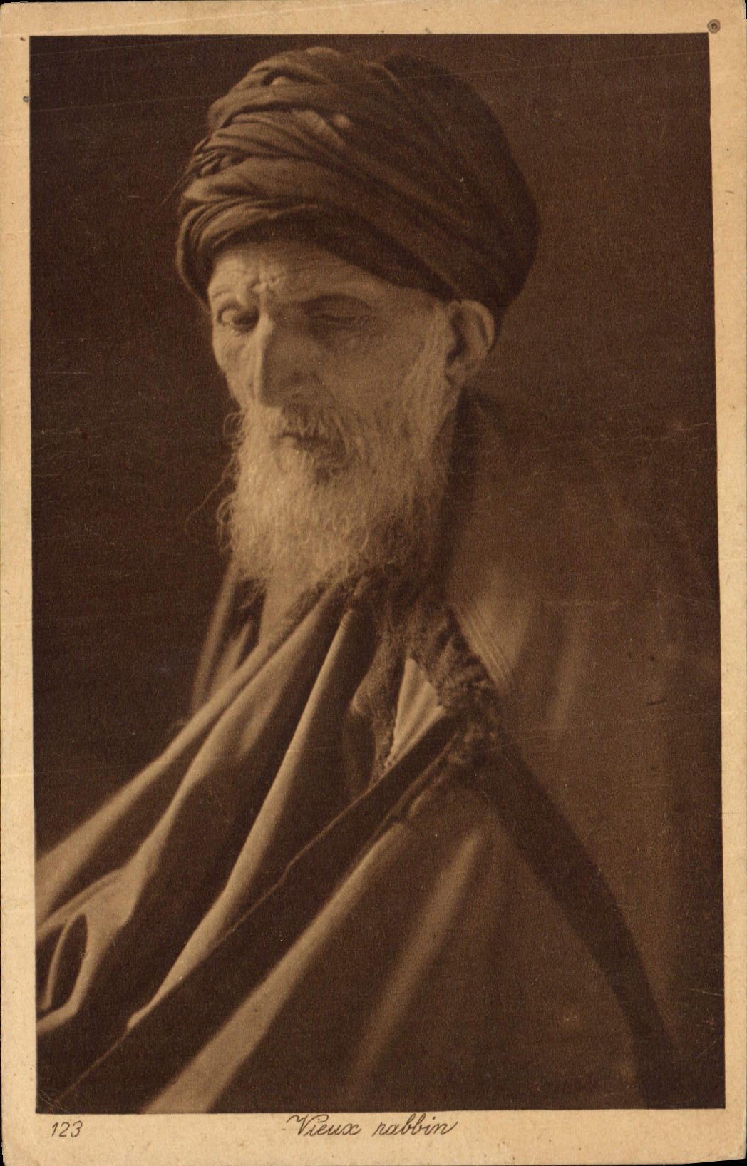 CPA Judaica Vieux Juif 