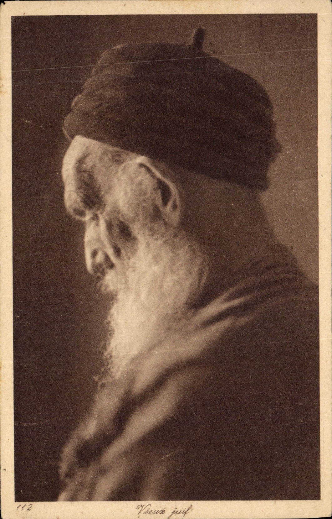 CPA Judaica Vieux Juif 