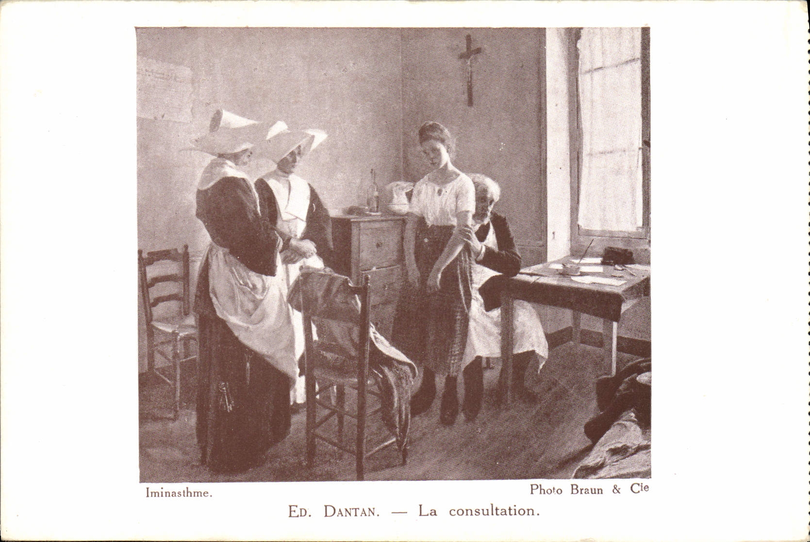 CPA Sante Docteur la consultation Iminasthme