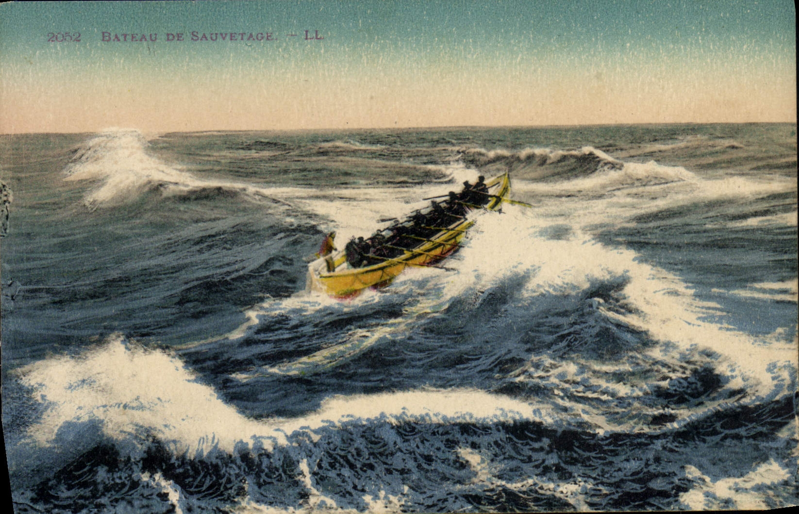 VINTAGE POSTCARD Lifeboat