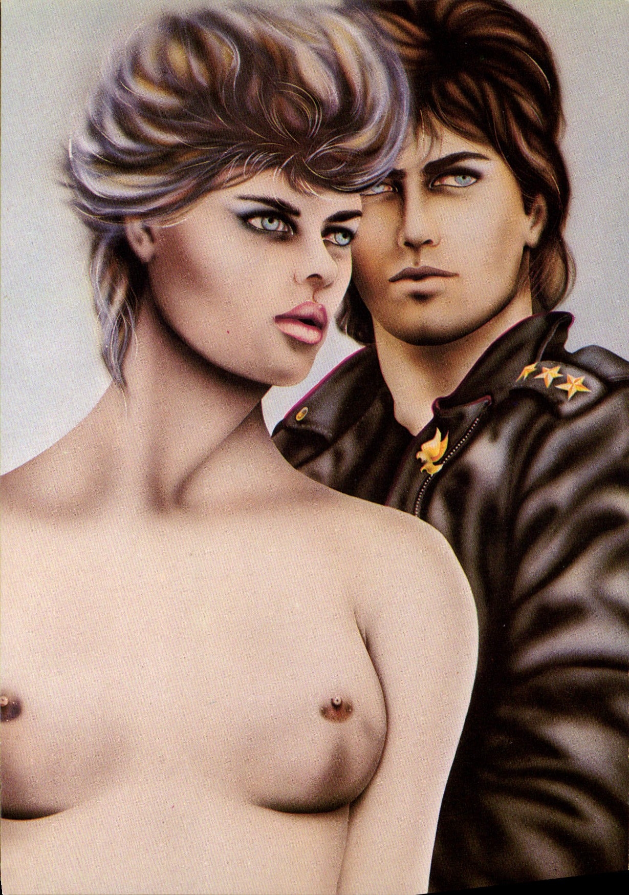 CPM Nu erotique Illustrateur New Lovers Canetti