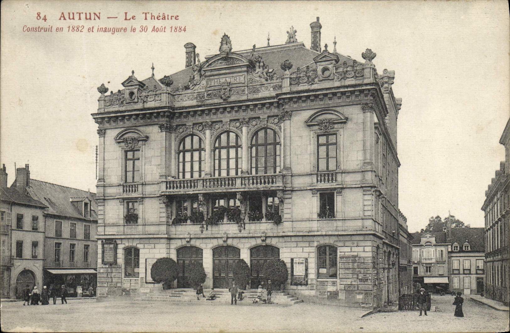 CPA Autun Le Theatre 