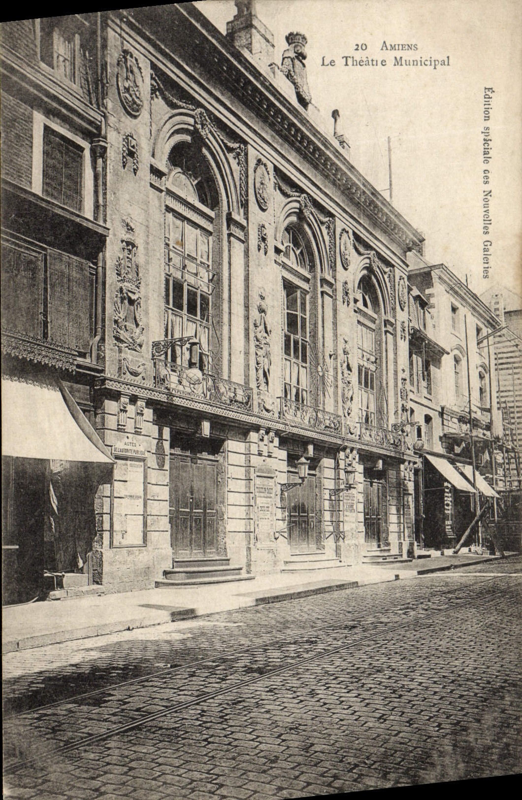 CPA Amiens Le Theatre municipal