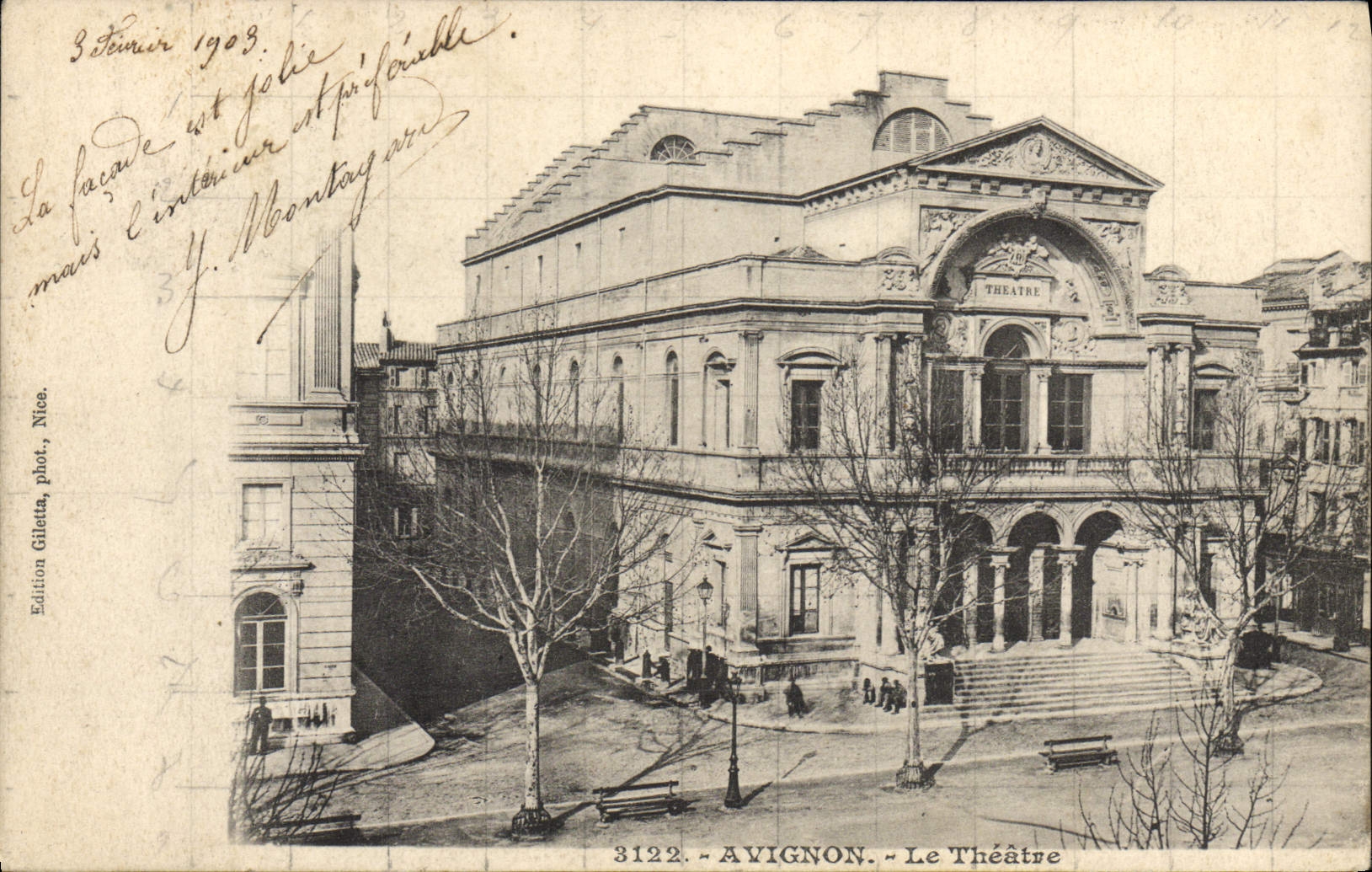 CPA Avignon Le Theatre 
