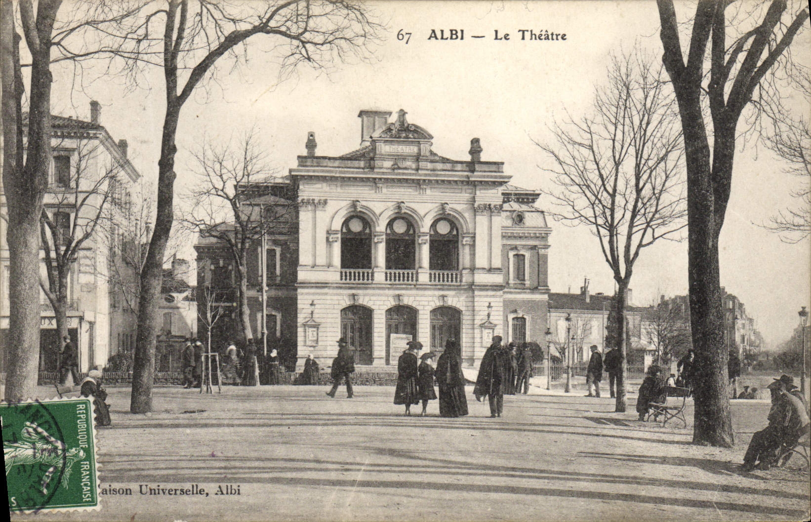 CPA Albi Le Theatre 