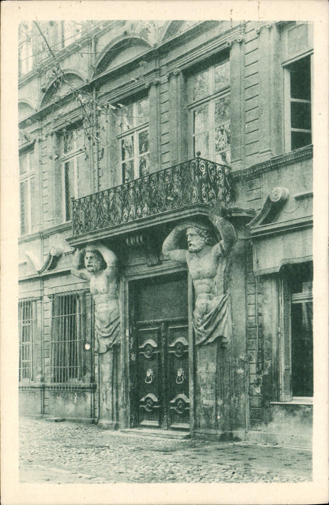 CPA Aix en Provence Hotel d'Espaguet Cours Mirabeau 