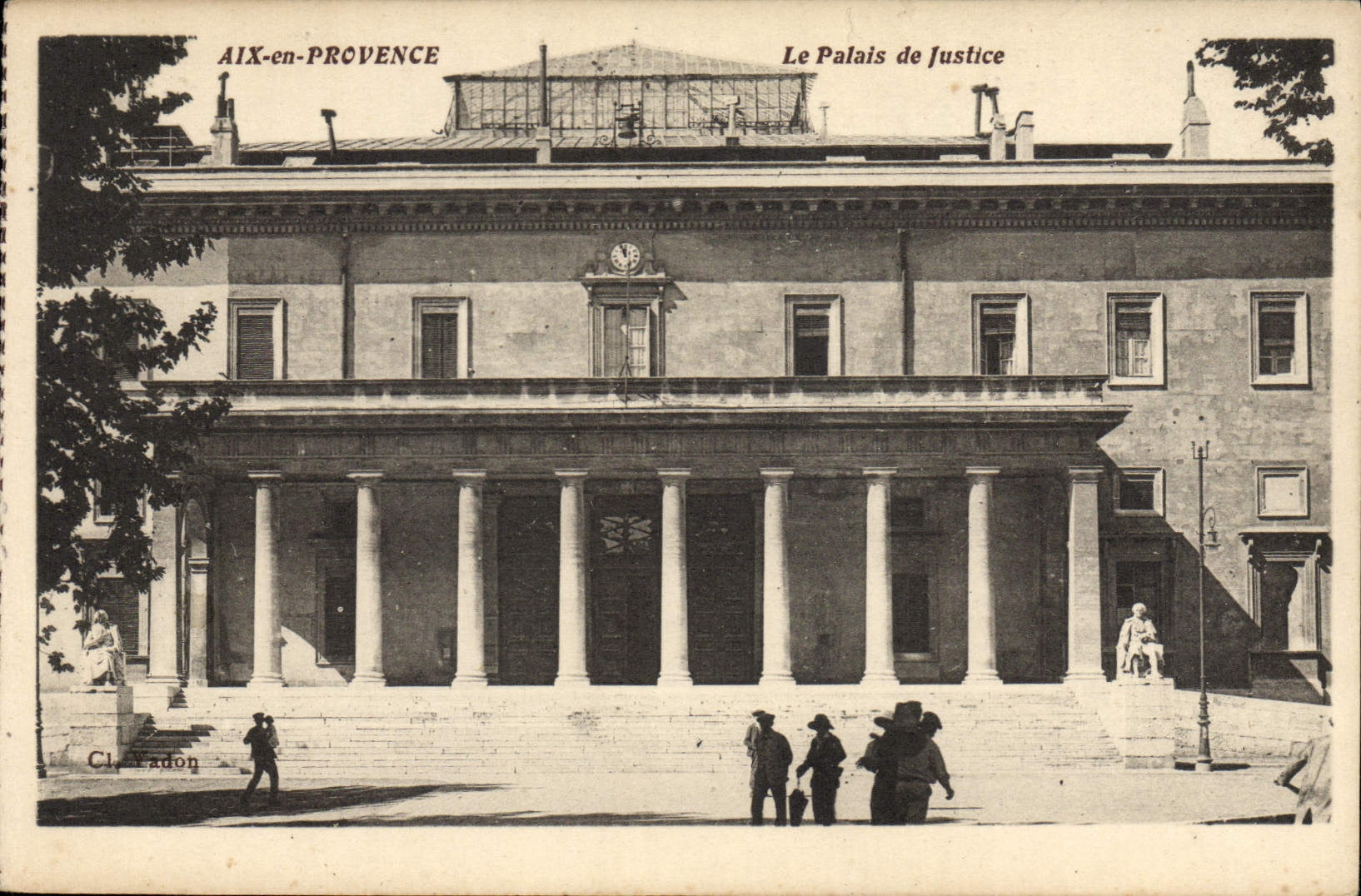 CPA Aix en Provence Le palais de justice