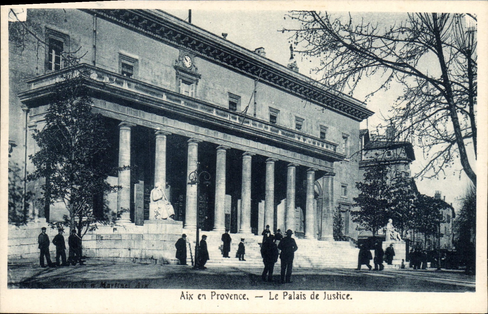 CPA Aix en Provence Le Palais de Justice