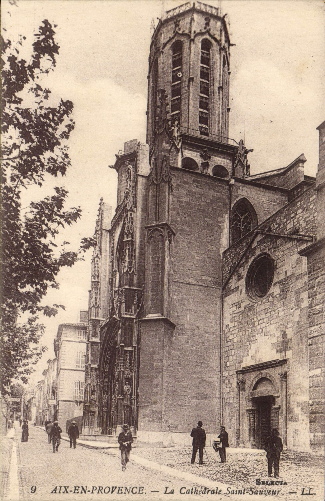 CPA Aix en Provence Cathedrale Saint Sauveur