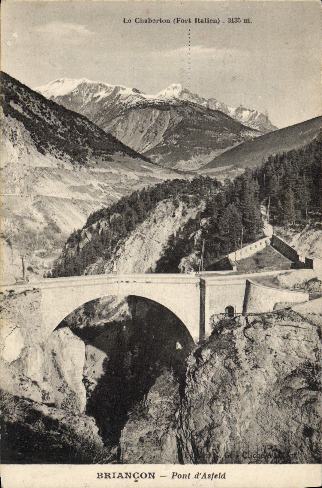 CPA Briancon Pont d'Asfeld