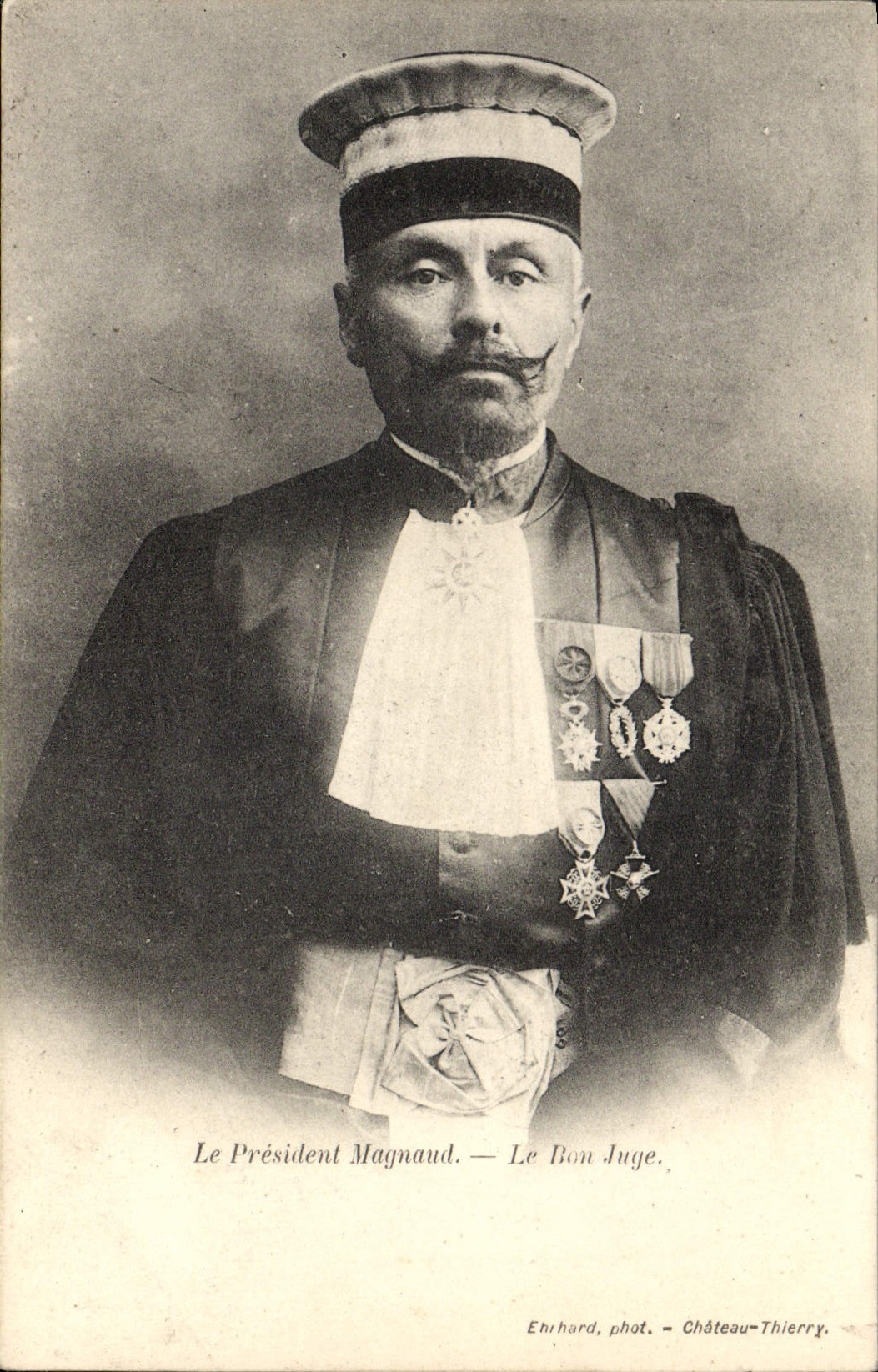 VINTAGE POSTCARD President Magnaud the good judge