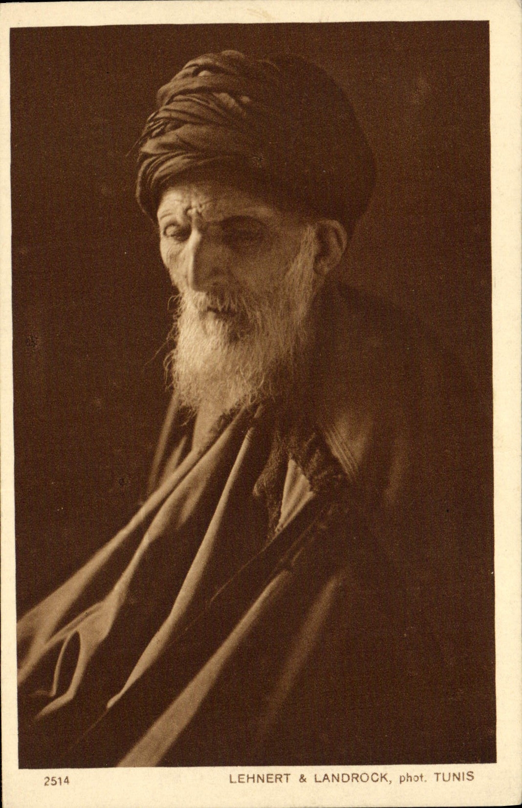 CPA Judaica Juif Vieux rabbin