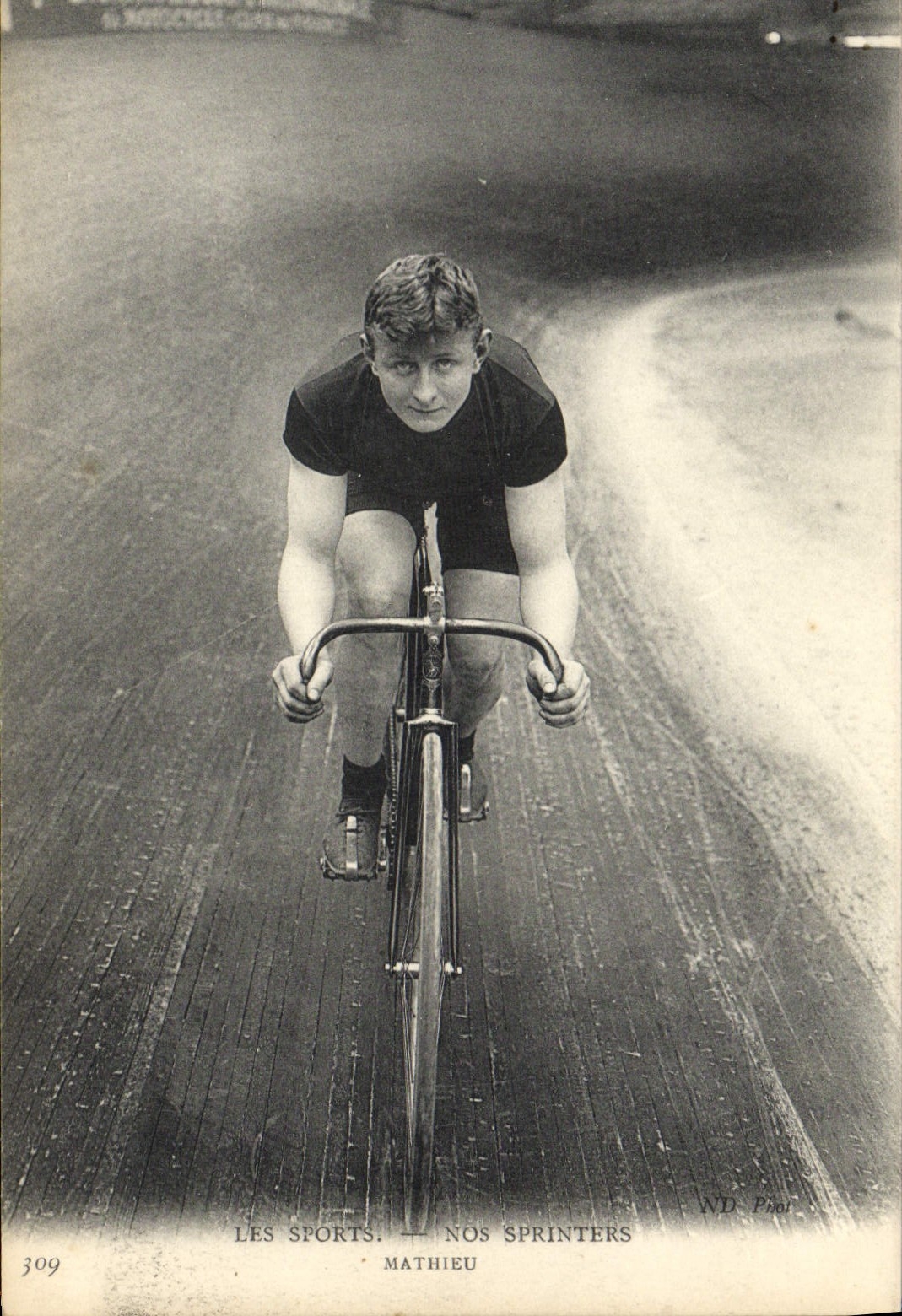 CPA Velo Cycle Cyclisme Nos sprinters Mathieu