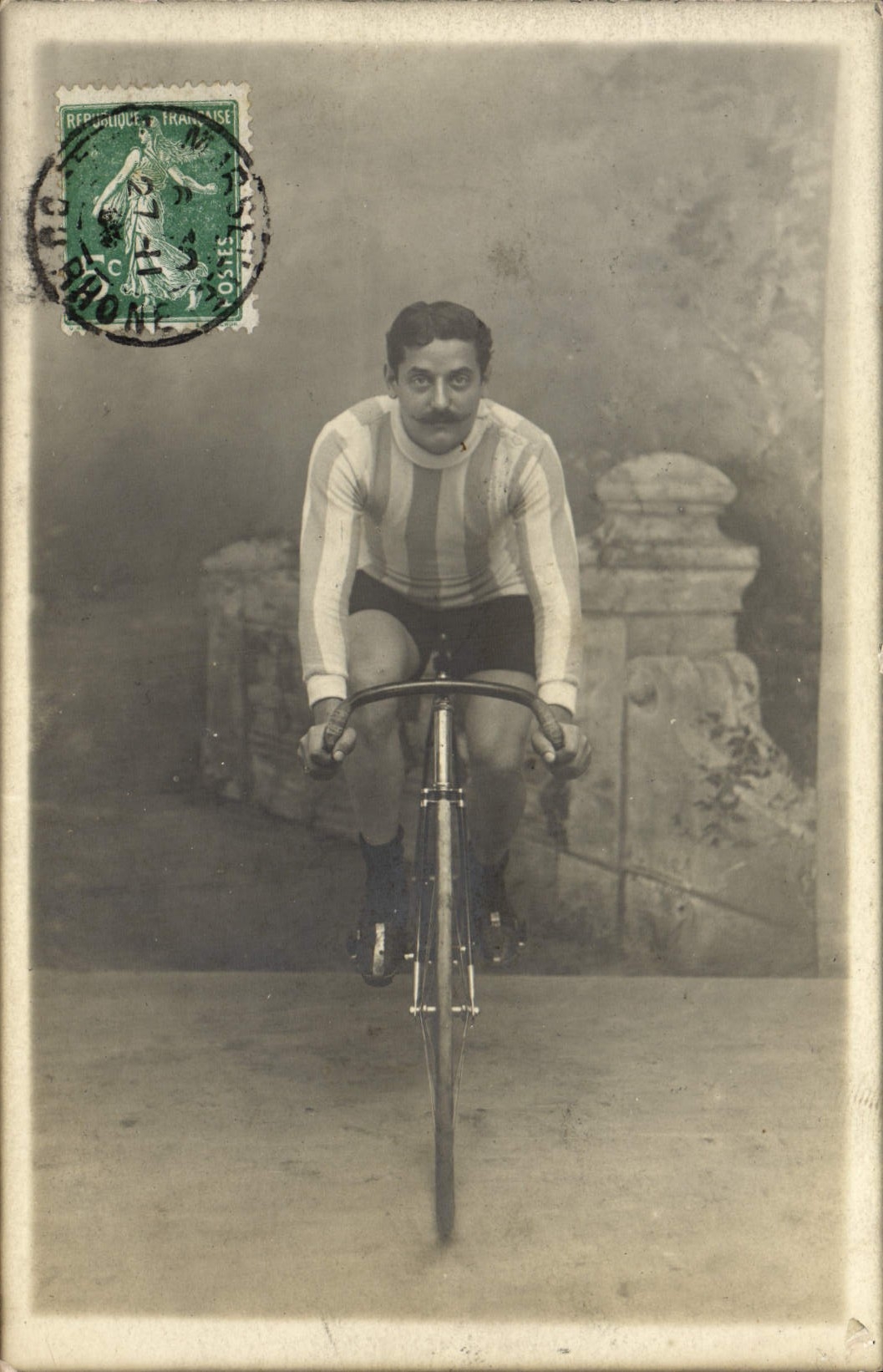 CARTE PHOTO Velo Cycle Cyclisme Cycliste