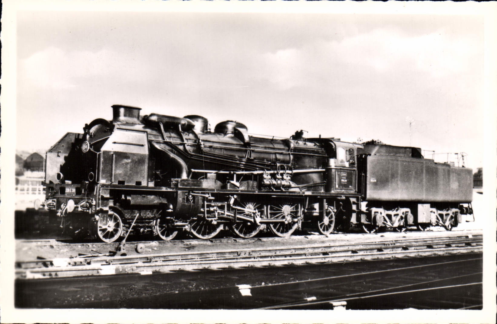 MODERN CARD the Locomotive Train SNCF 231 E 1 has 20