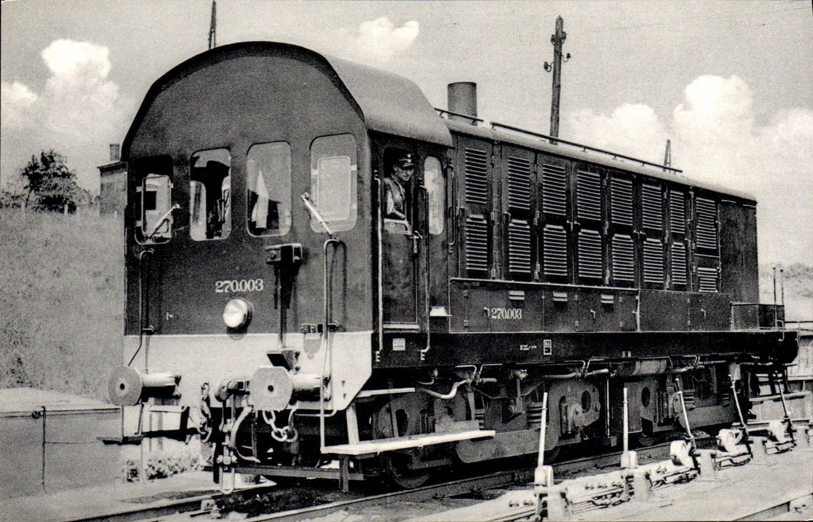 MODERN CARD Standard Train Diesel loco 270