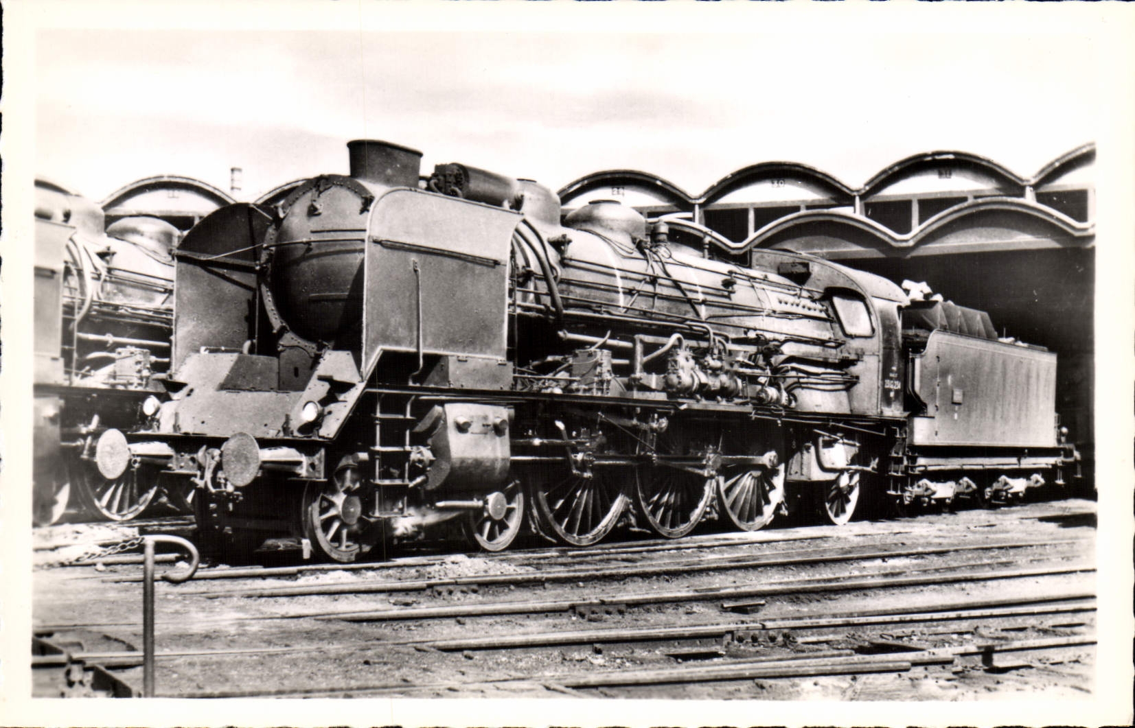 MODERN CARD the Locomotive Train SNCF 231 G