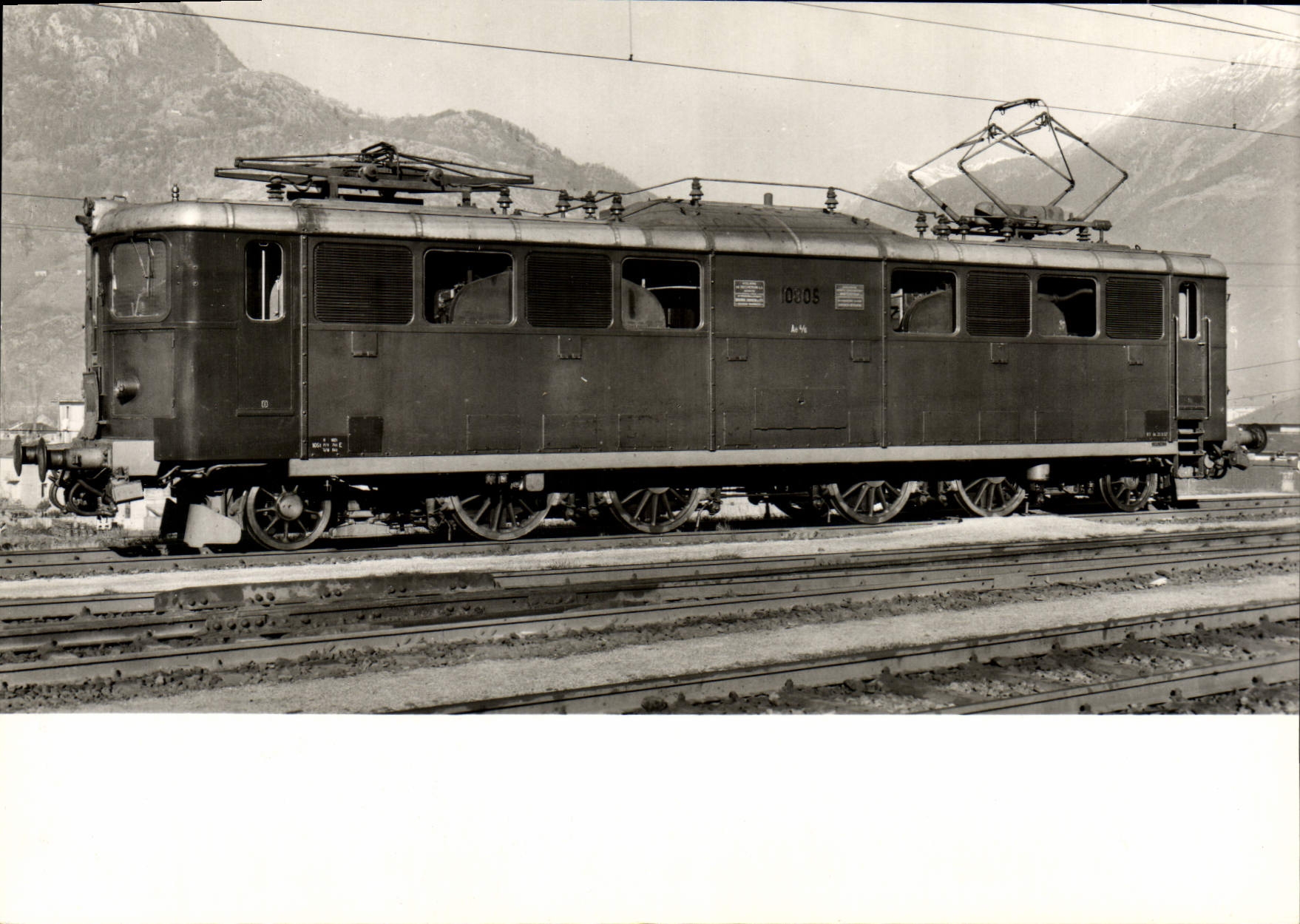 CPM Train Locomotive du Gothard Ae 4/6 10801 12