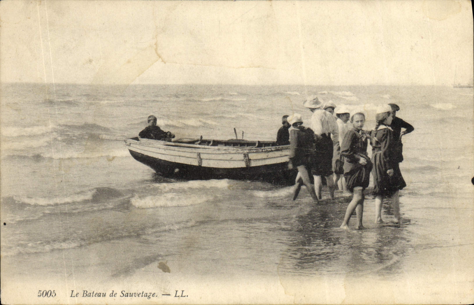 CPA Bateau de sauvetage