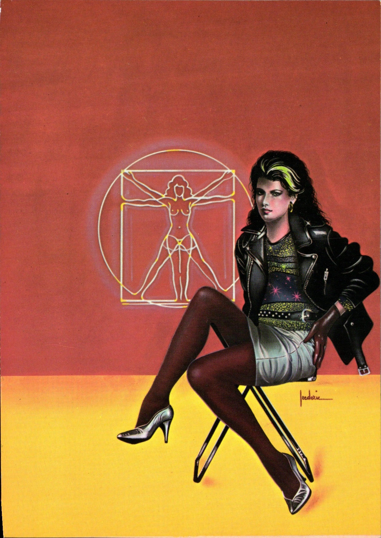 CPM Nu erotique Illustrateur Erotique 2