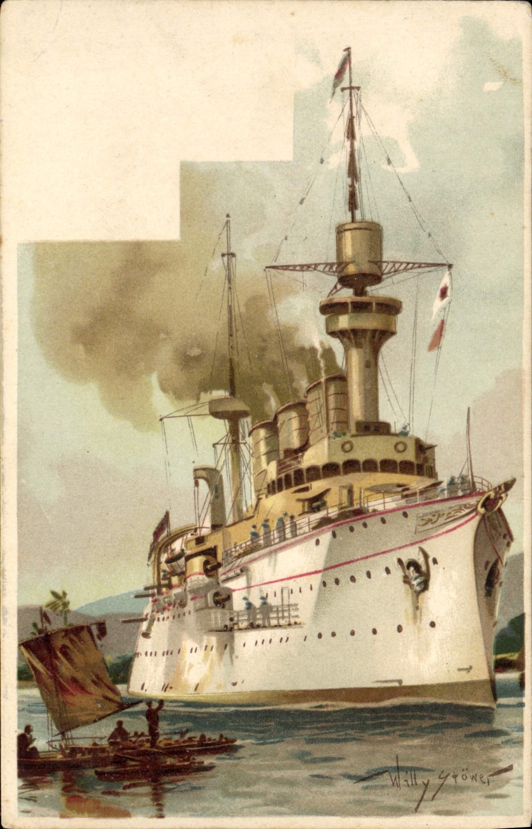 CPA Bateau 