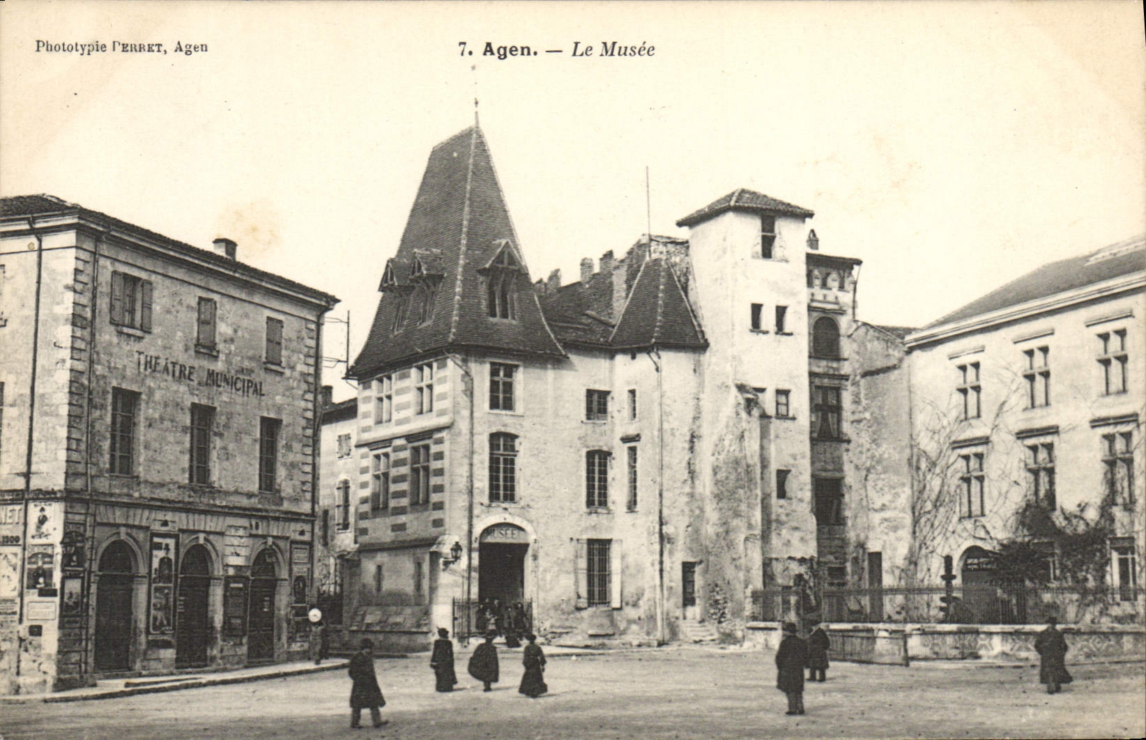 CPA Agen Le musee Theatre municipal