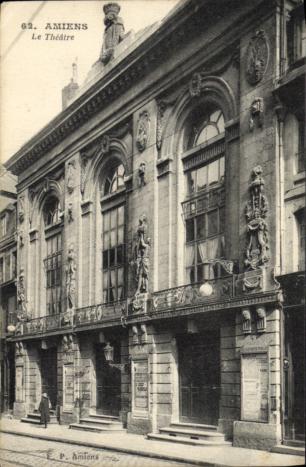 CPA Amiens Le Theatre 