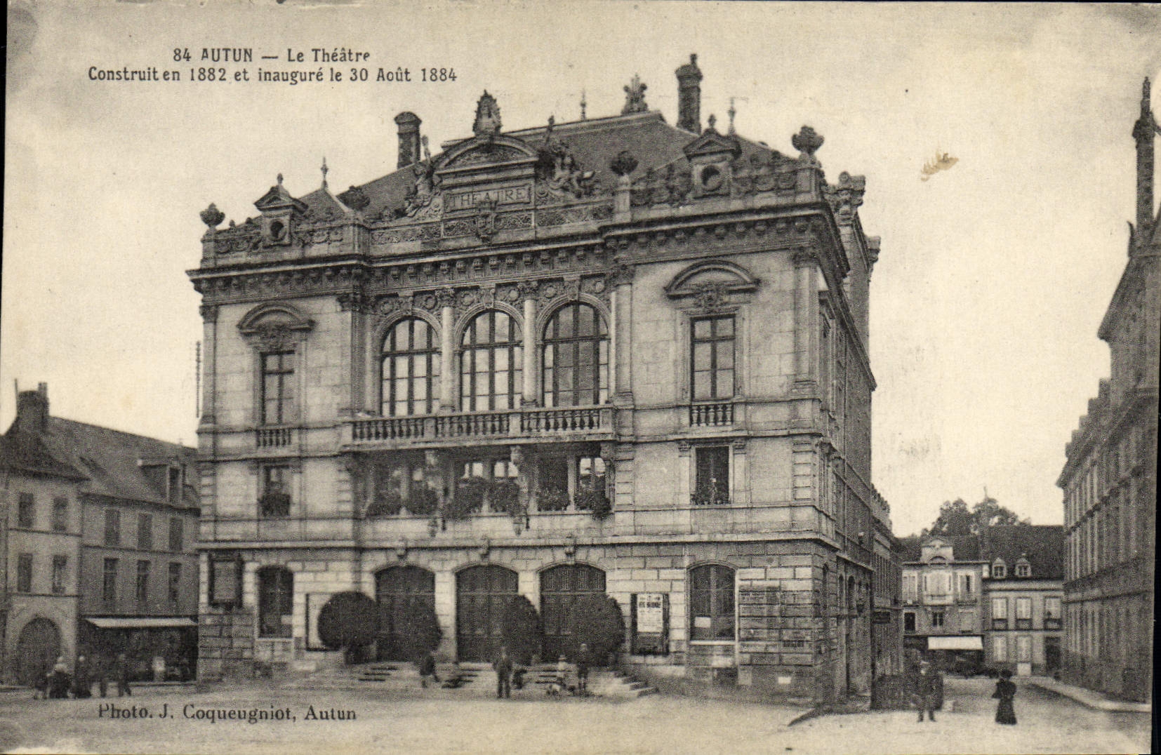 CPA Autun Le Theatre 