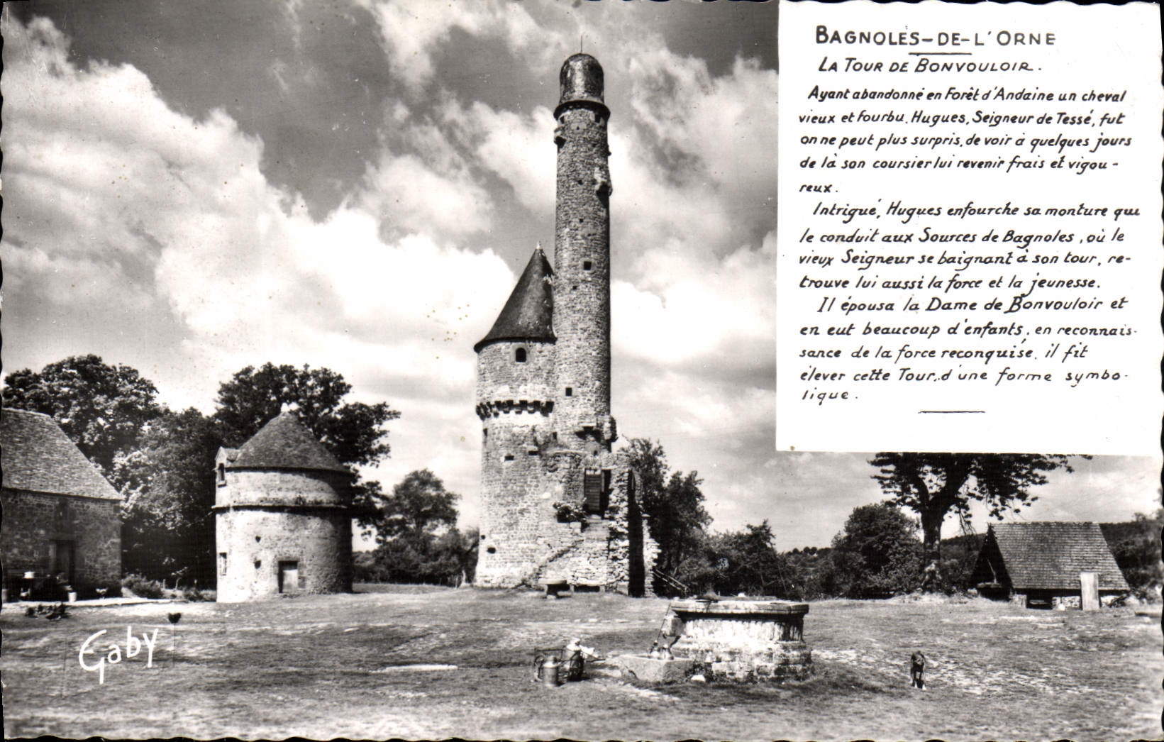 CPM Bagnoles De L'Orne La Tour De Bonvouloir